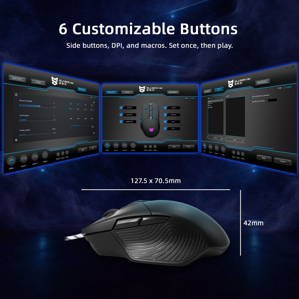 Wired Gaming Mouse